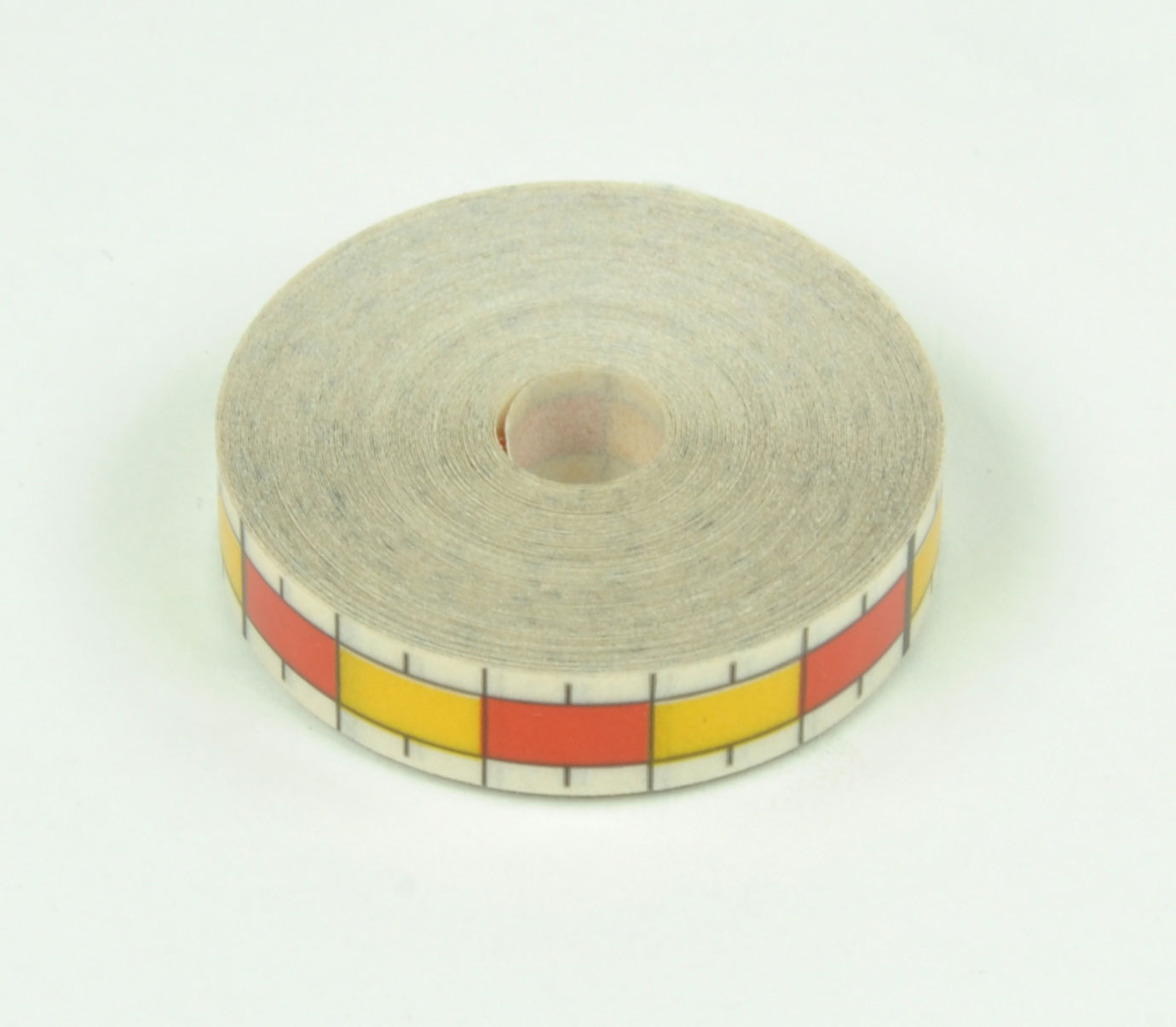 Massband B=10mm, selbstkl. weiss