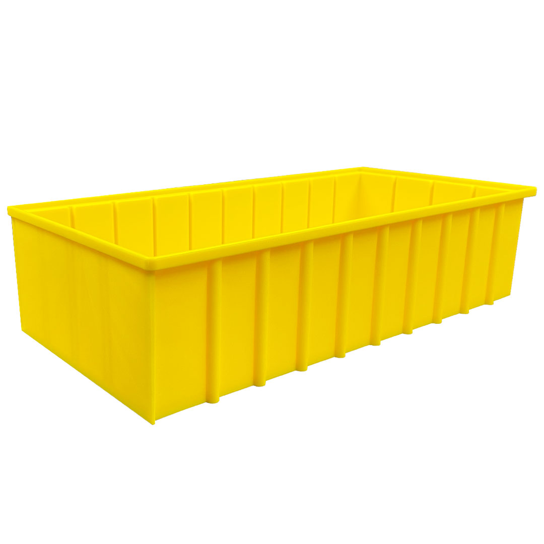 MSW Materialbox 17x36x8,3 cm gelb