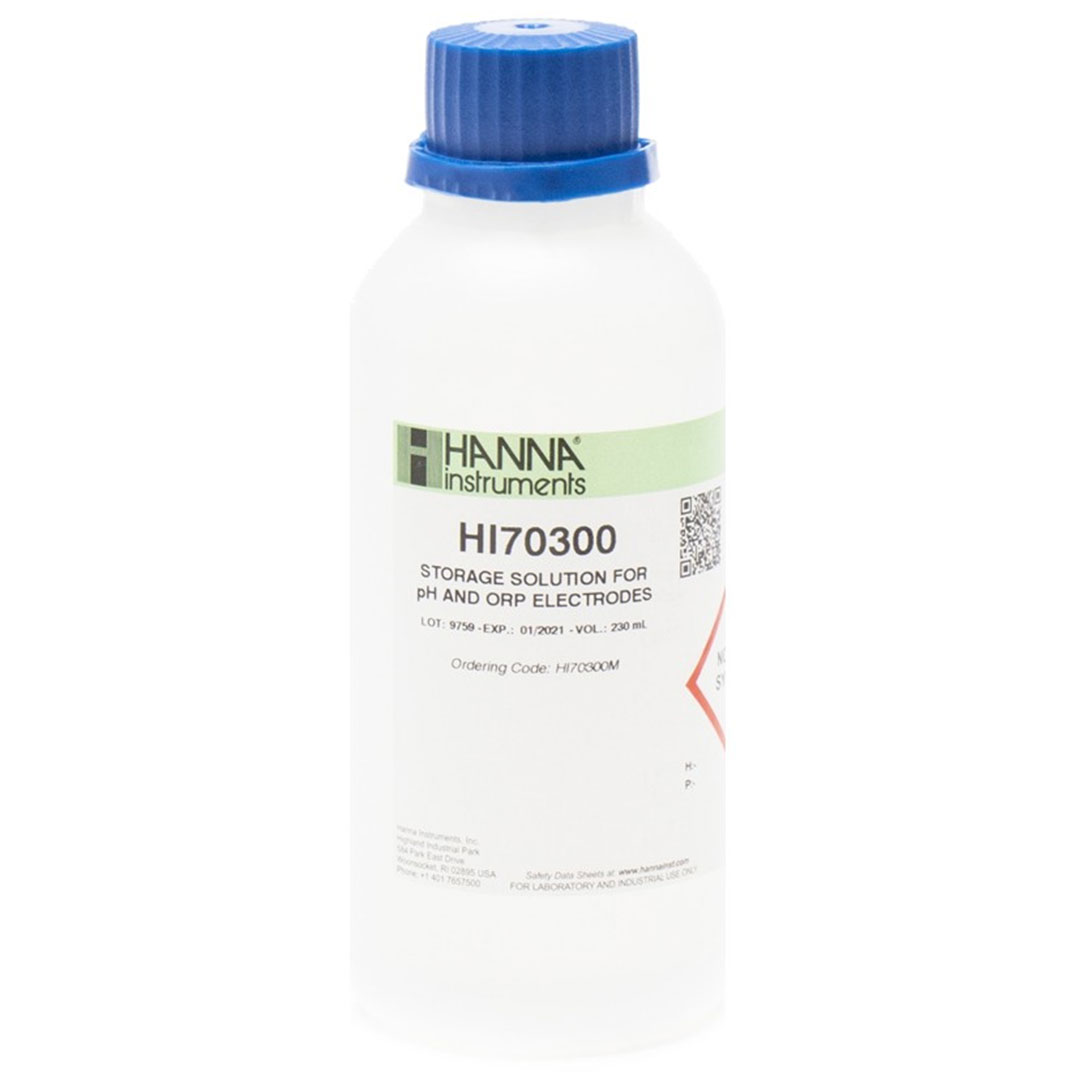 HANNA INSTRUMENTS Aufbewahrungslösung für pH Elektroden, 230ml