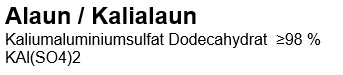 Alaun / Kalialaun, 1000g