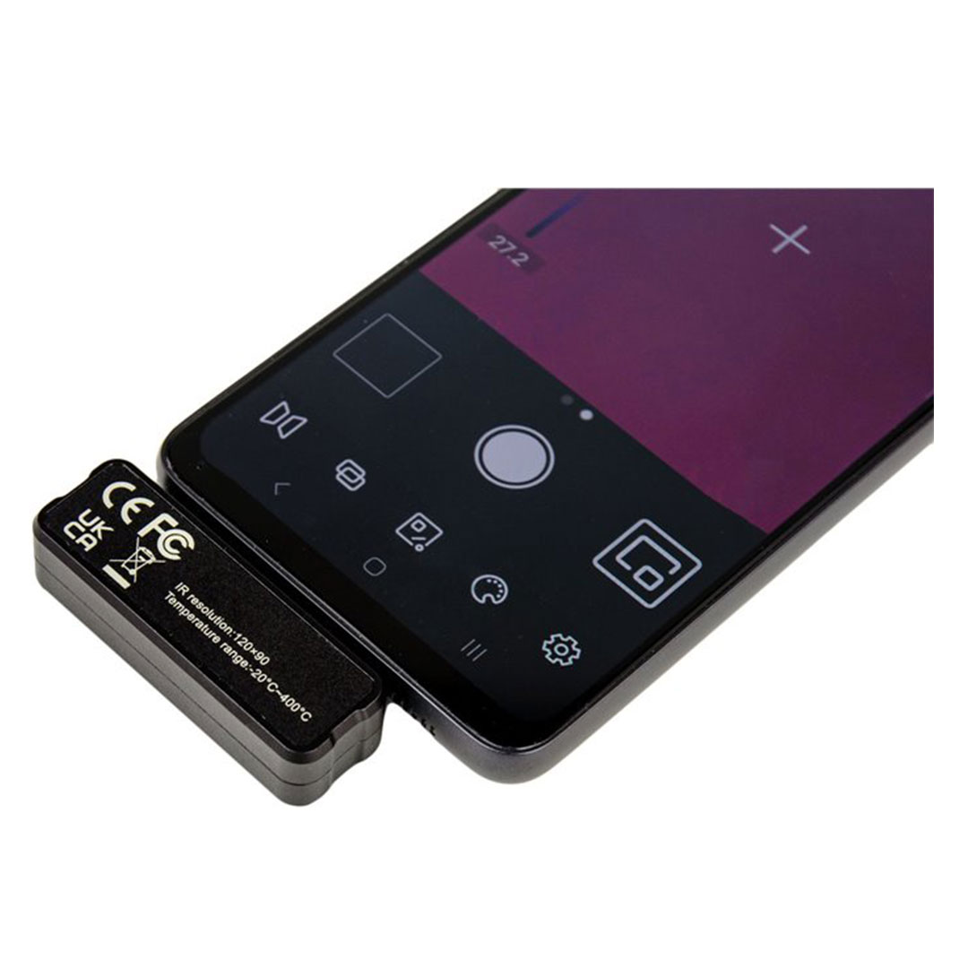 Wärmebildkamera für iOS, 120x90 Pixel, -20 … +400 °C