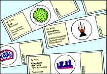 Mikropräparateserie: Bakterien als Krankheits-+Seuchenerr.