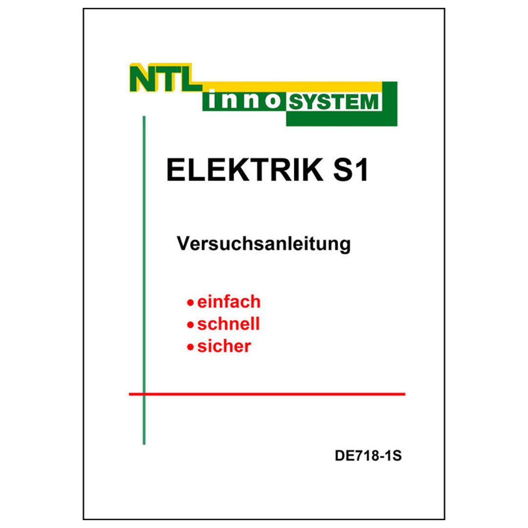 Versuchsanleitung "Elektrik S1 - inno", Heft SW