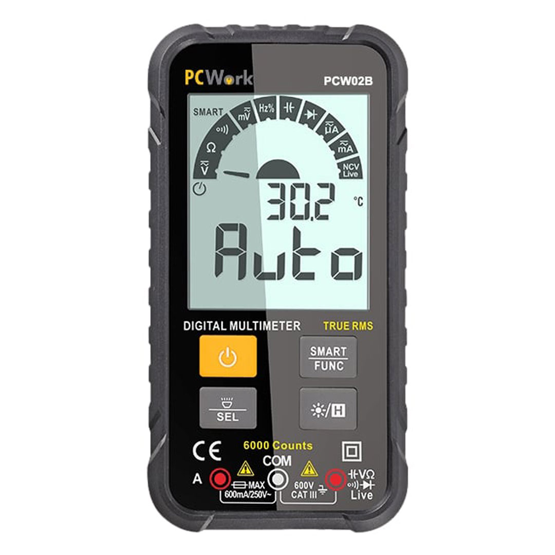 Multimeter digital, smart, True RMS, PCW02B