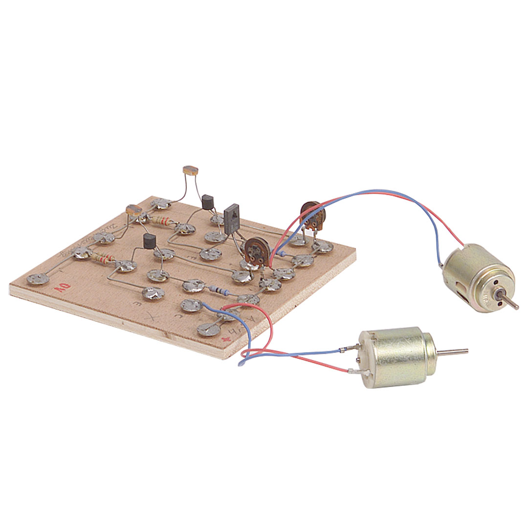 Steuerung mit Lichtstrahl, Bausatz