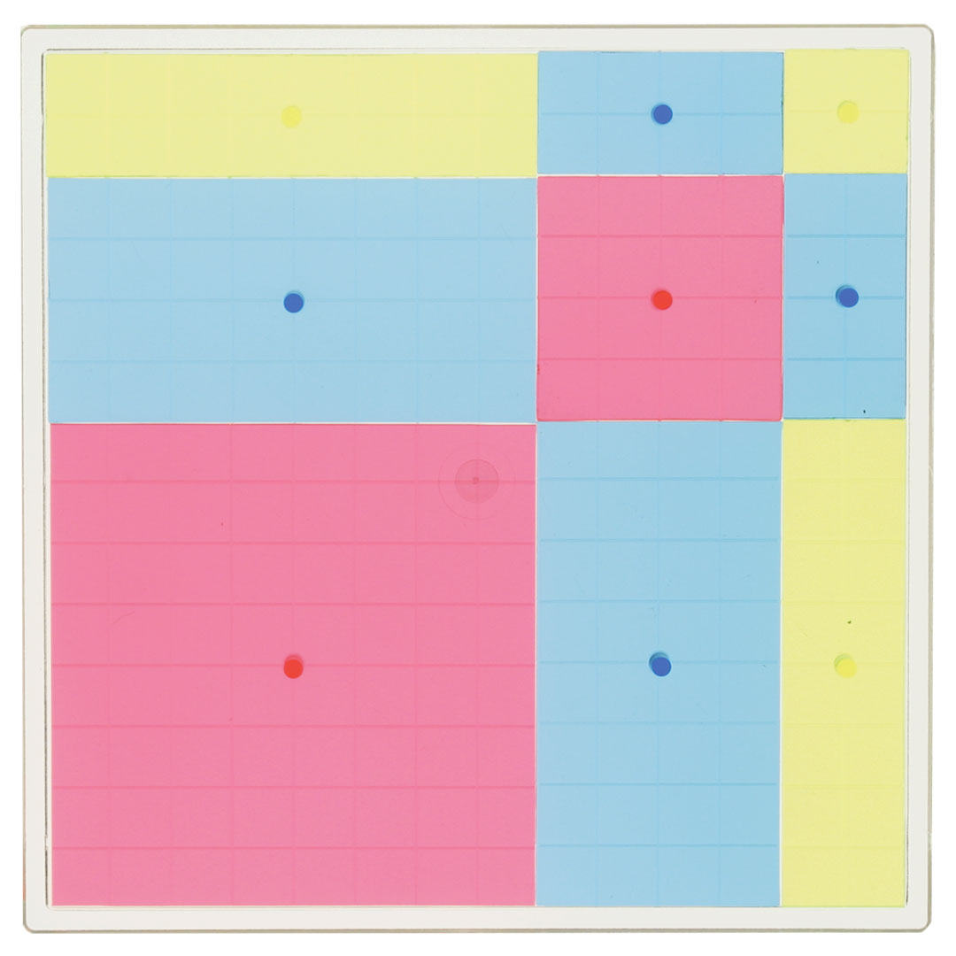 GÜNTER HERRMANN Binomische Formel: (a+b+c)2, Projektionsmodell