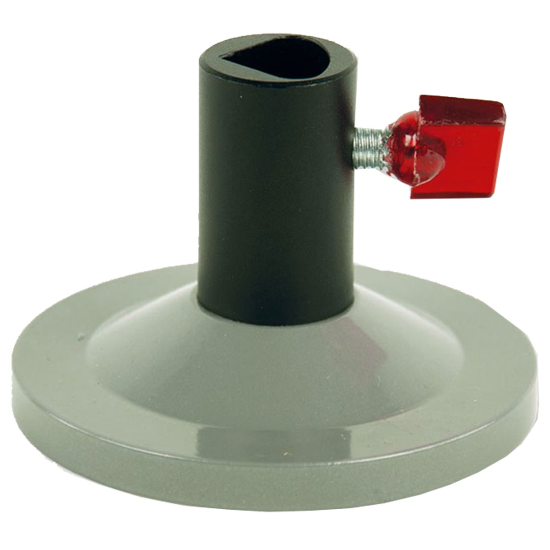 Rundfuss mit Klemmsäule, uni