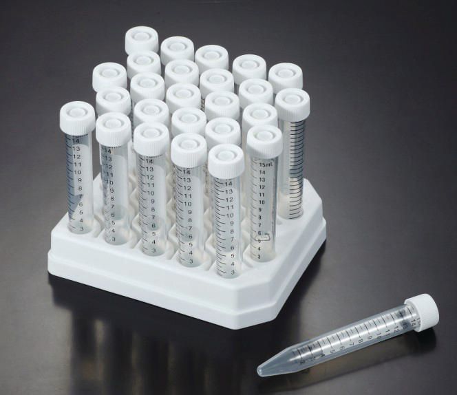Gestell für 25 Zentrifugenröhrchen-15ml mit konischem Boden