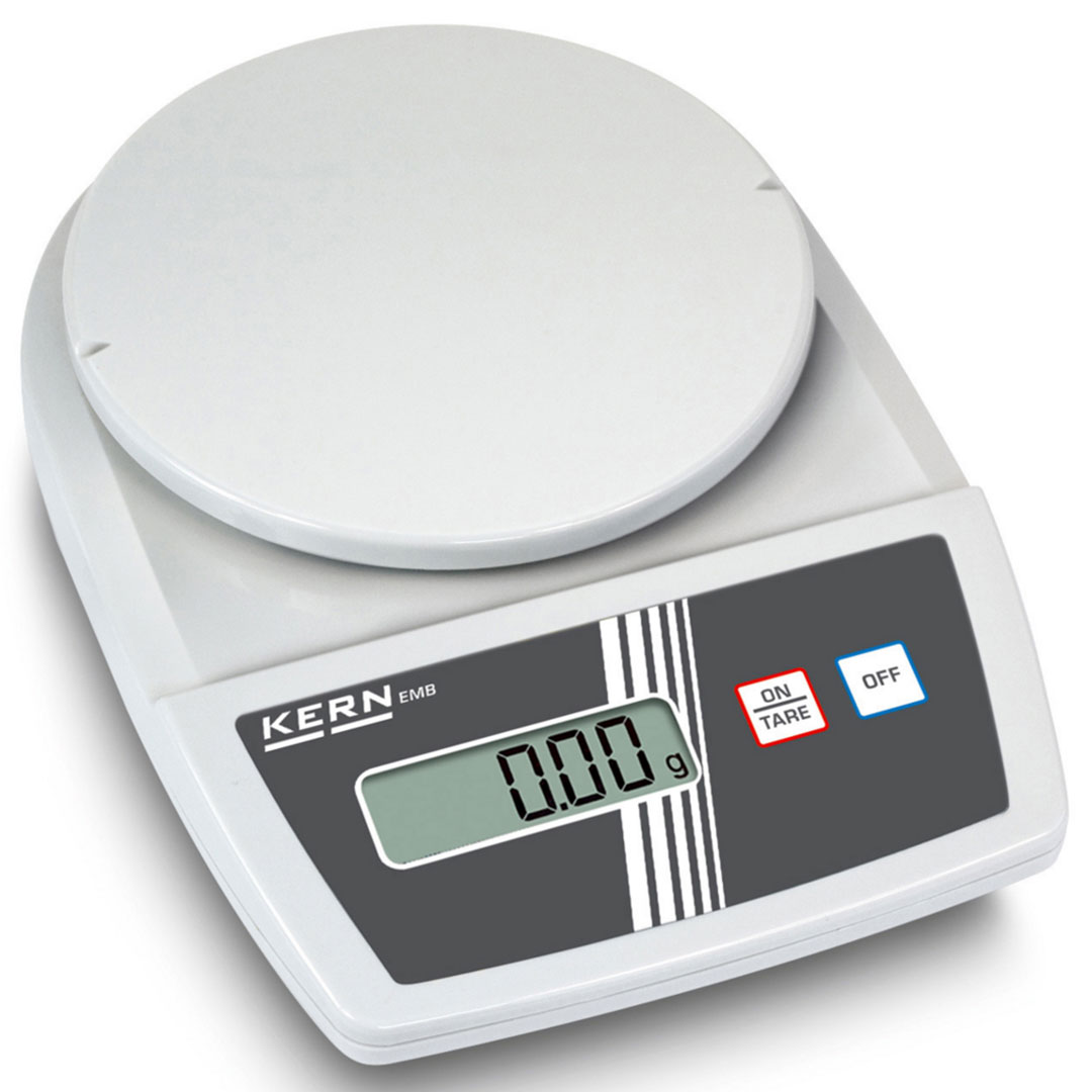 KERN Schulwaage, 2000g, 0,01g, KS-Wägeplatte D=150mm