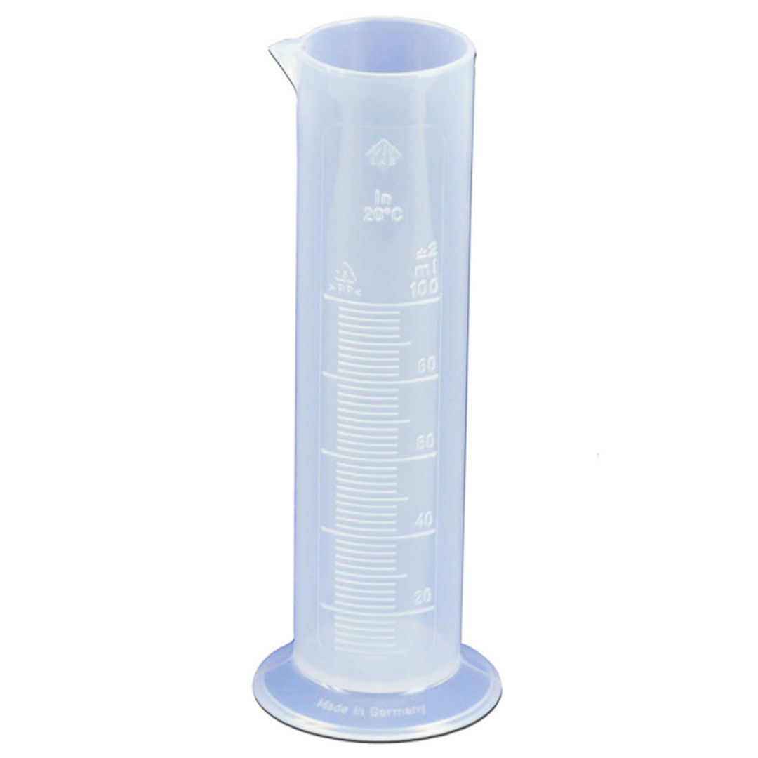 Messzylinder KS, 100ml, Teilung 2ml