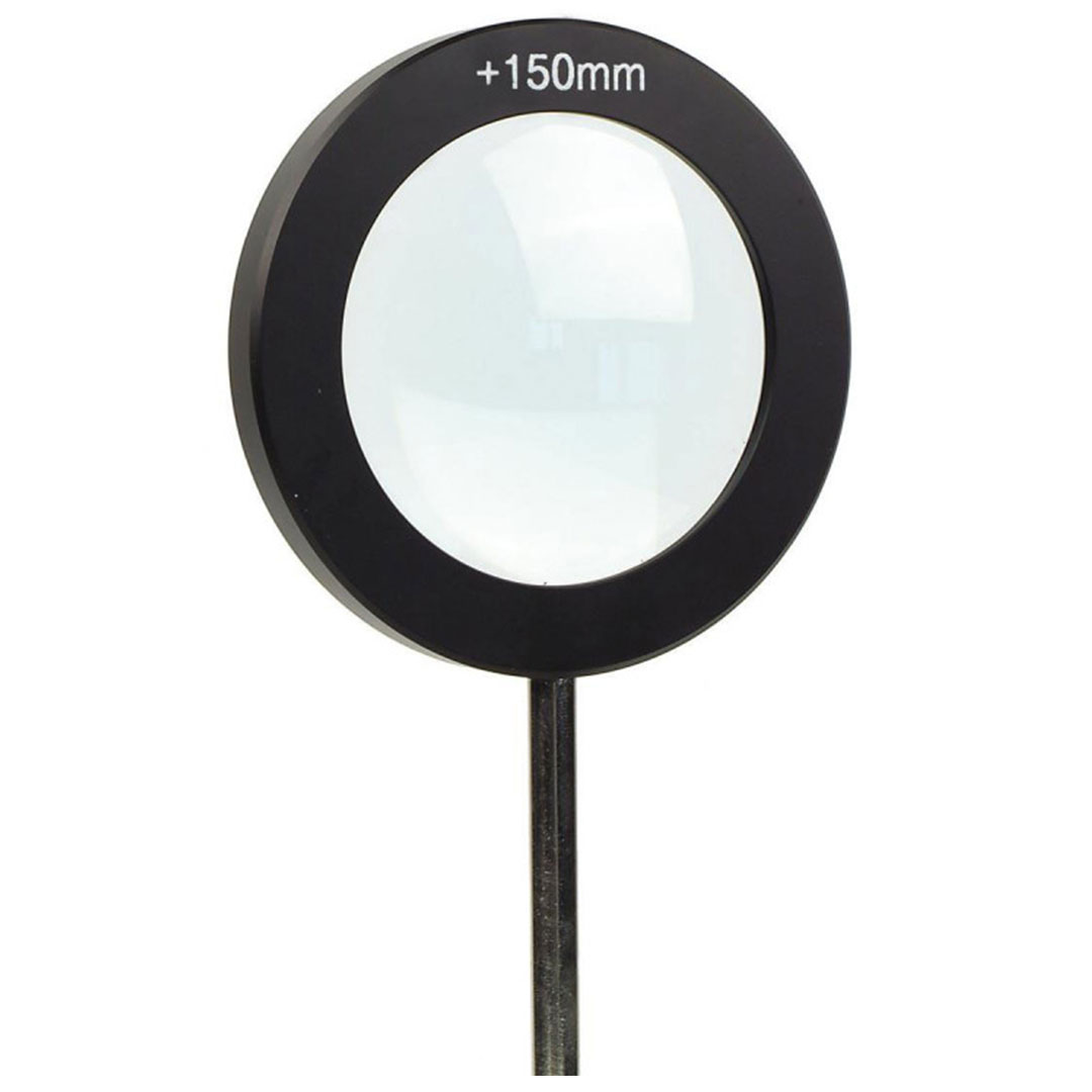 Kondensorlinse, demo, auf Stiel