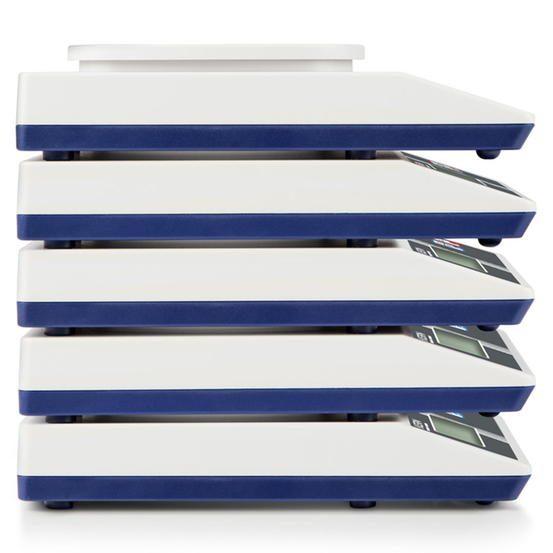 KERN Schulwaage Set, 5200g, 1g, KS-Wägeplatte, 5 Stück
