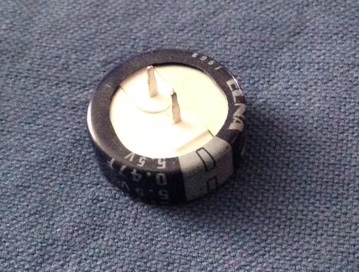 Kondensatoren Super Cap 0,47F 5,5V D=13