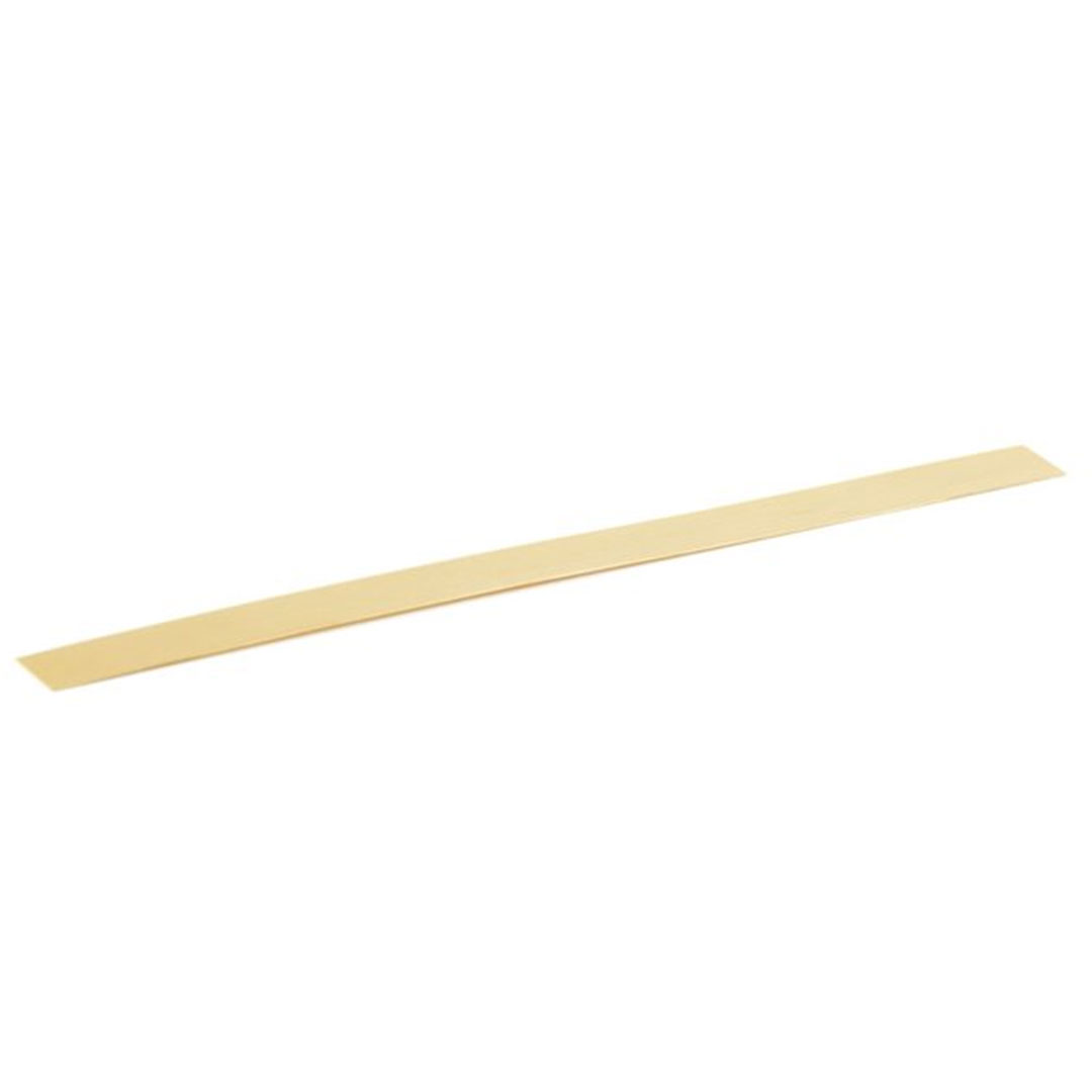 Blattfeder Messing SE, 160x15mm