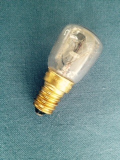Ersatzlampe E14, 230V/15W, Netzlampe, klar
