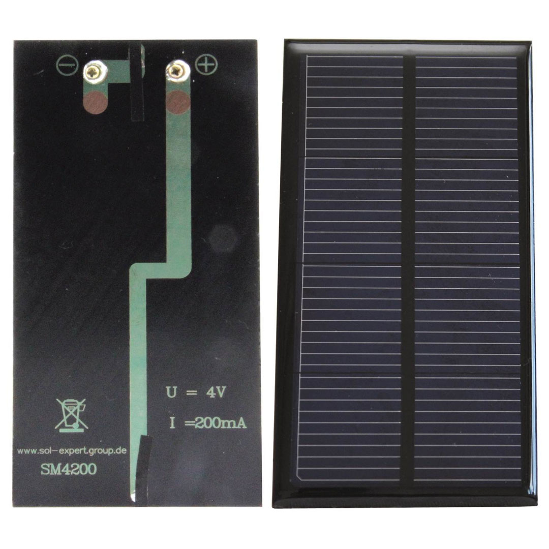 Solarzellen/Module gegossen, 4V, 200mAh