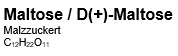 Maltose Malzzucker D+, 50g