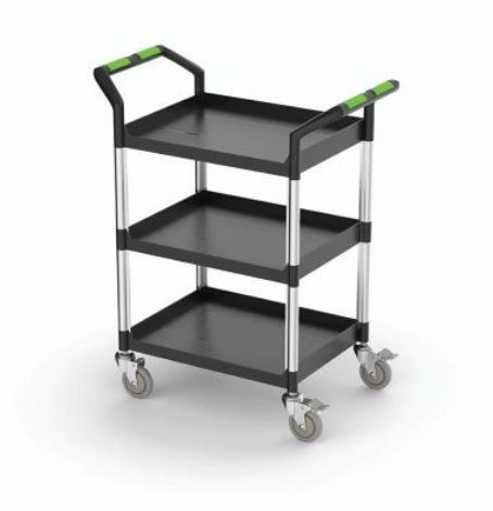 DuraLab Rollwagen mit 3 Tablaren, 85x48x95cm