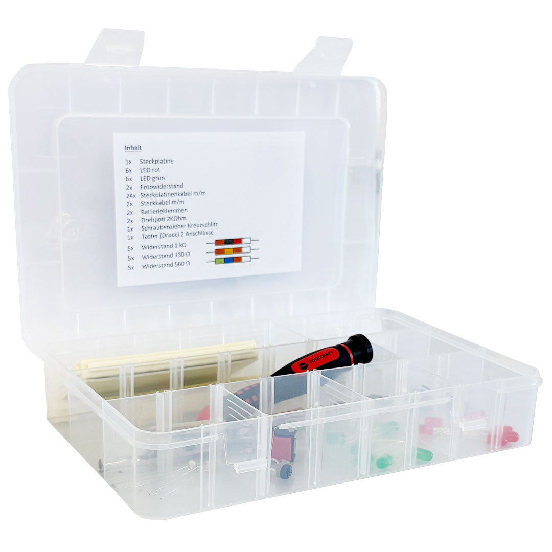 NaTech Gruppensatz "Baukasten für elektronische Schaltungen" 9.3, klein