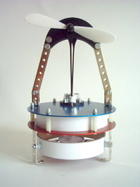 EXERGIA Stirling-Motor Ecorun, Betrieb mit Kerze