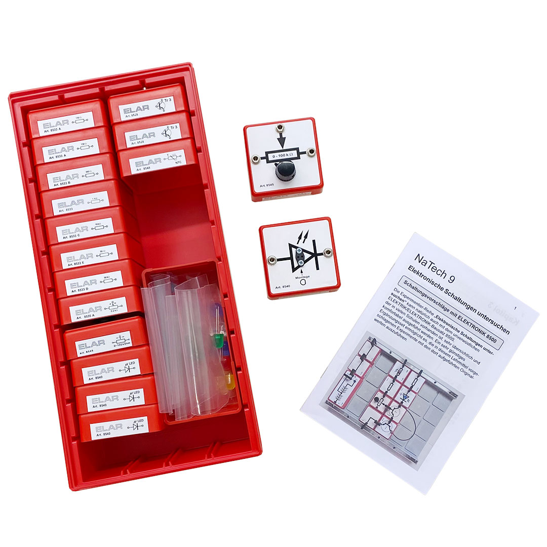 ELAR Ergänzungskasten A zu NaTech 9, Elektronische Schaltungen