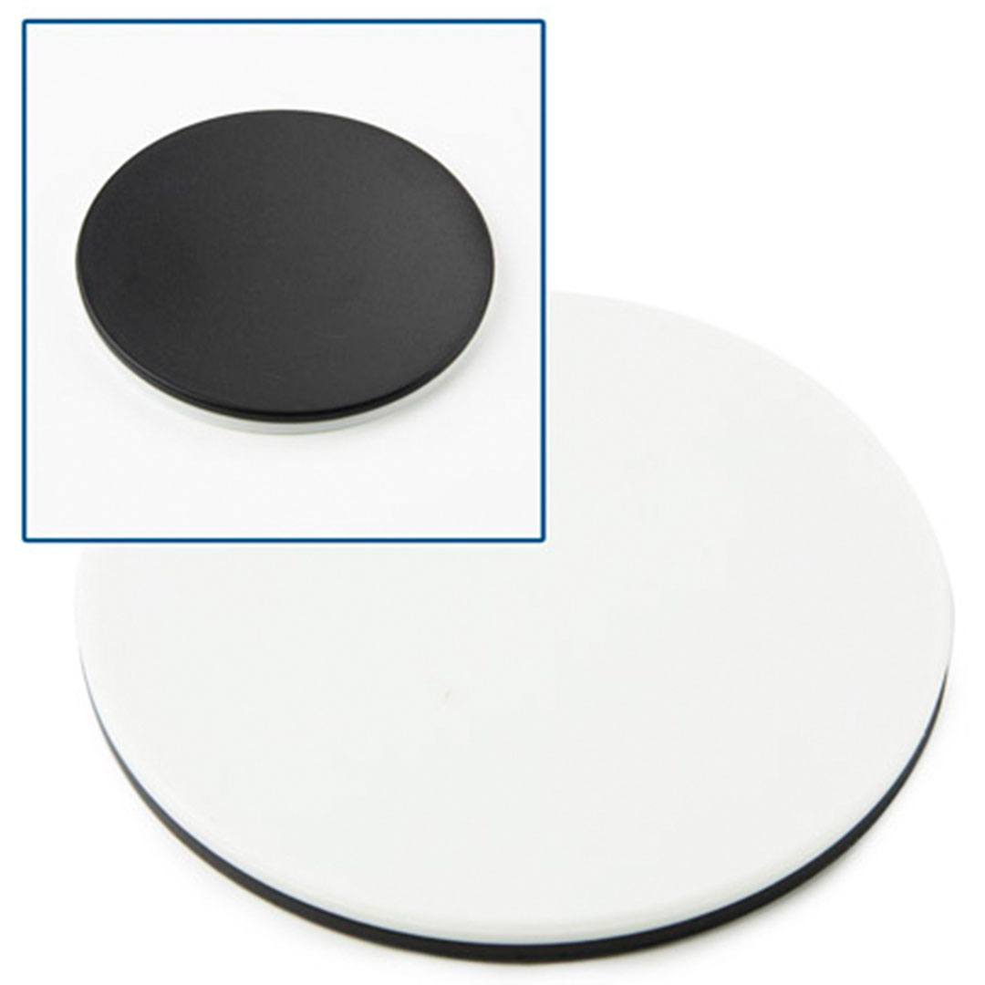 EUROMEX Objektscheibe KS, Schwarz/Weiss D=60mm