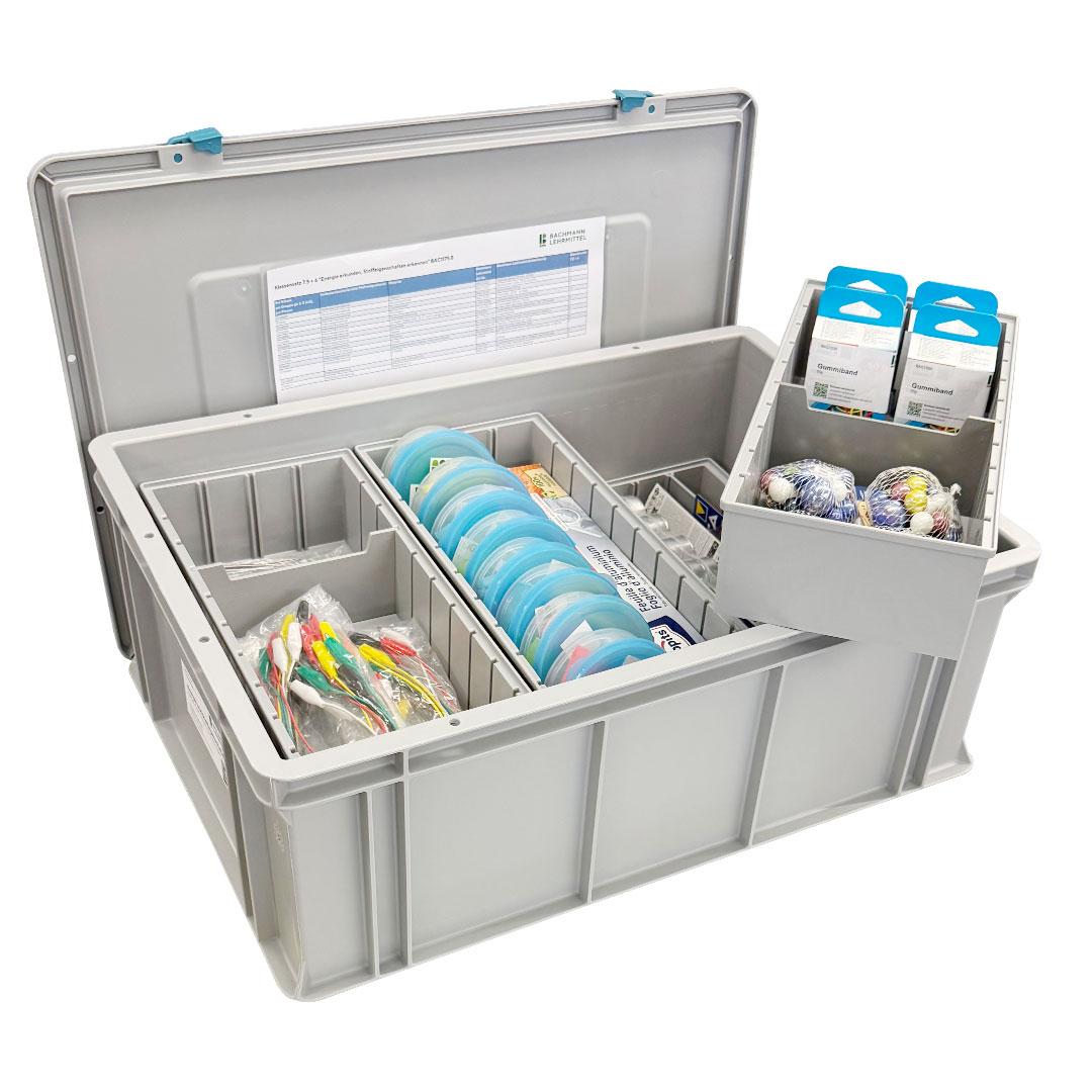 NaTech Klassensatz "Energie und Stoffeigenschaften" 7.5/6, für 8 Gruppen