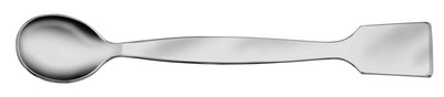 Löffel mit Spatelstiel, Stahl, Löffel 38x27mm, L=150mm