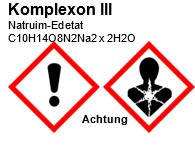 Ethylendiamintetraessigsäure, Komplexon (Titriplex) III, EDTA-Dinatriumsalz, 100g