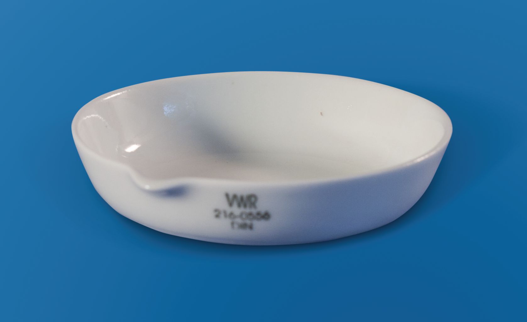 Abdampfschale Porzellan flach, D=63mm, H=13mm, 20ml