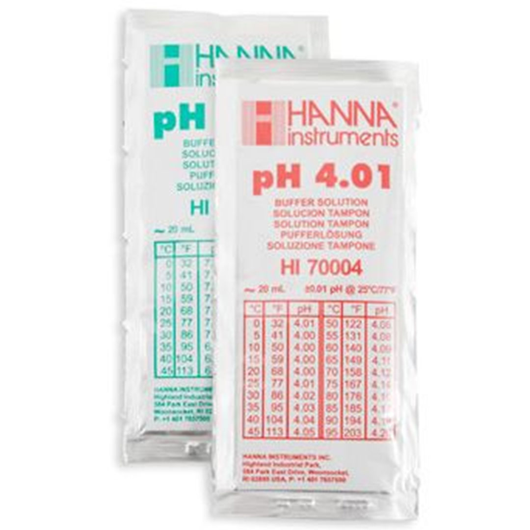 HANNA INSTRUMENTS Kalibrierset pH4 und 7, je 5x 20ml