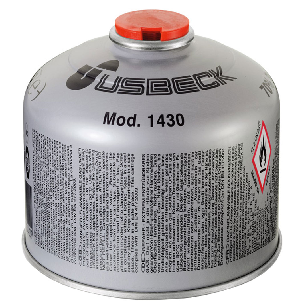 USBECK Kartusche USBECK Mod. 1430, 70% Butan, 30% Propan, 220g