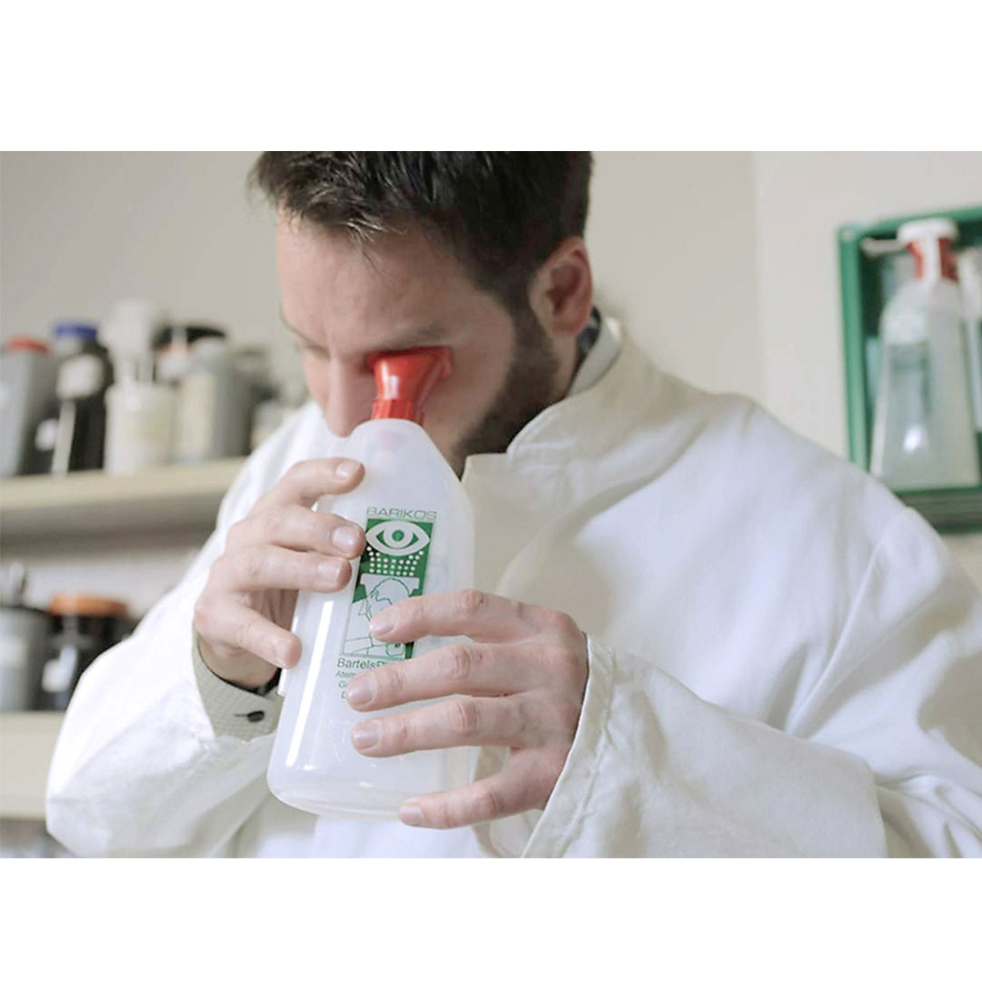 Augendusche, BARIKOS rot, mit steriler Füllung 620ml