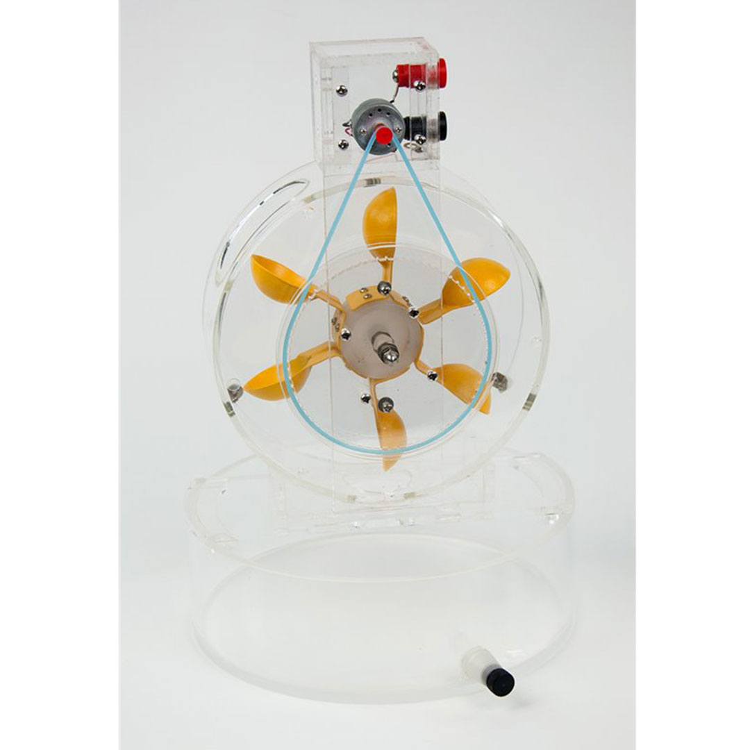 Peltonturbine Demo, mit Generator