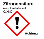 Zitronensäure krist. monohydrat, 500g