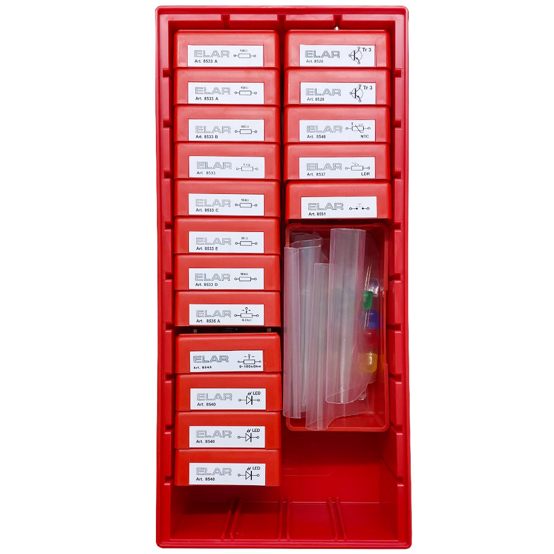 ELAR Ergänzungskasten A zu NaTech 9, Elektronische Schaltungen