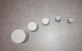 Stopfen Naturkautschuk, D=08/12mm, H=20mm