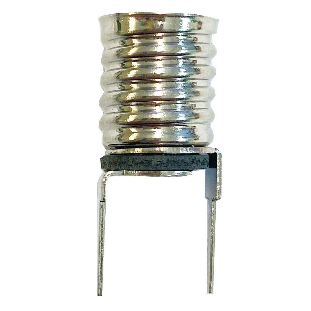 Lampenfassung E10, mit Stift