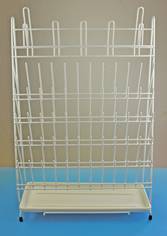 Abtropfgestell aus Draht inkl. Abtropfwanne, 420x150x610mm