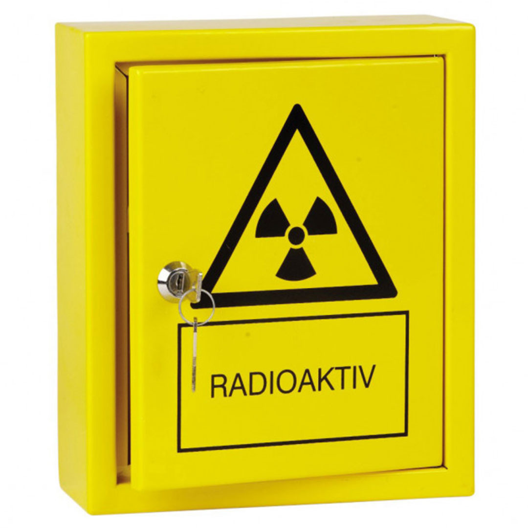Aufbewahrungsschrank für radioaktive Präparate Aufbewahrungsschrank für radioaktive Präparate