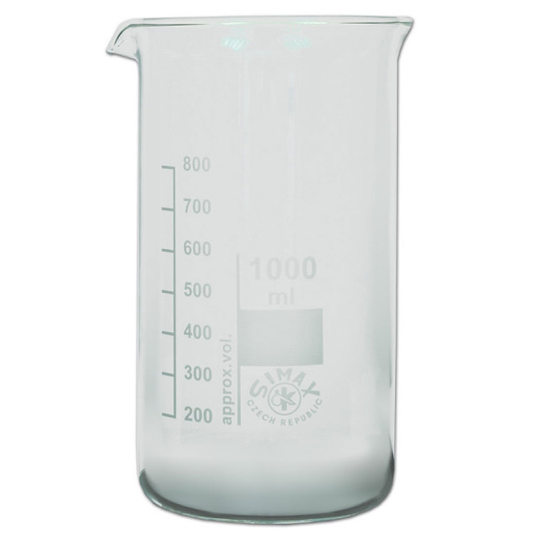 Becherglas  1000ml, h.F.
