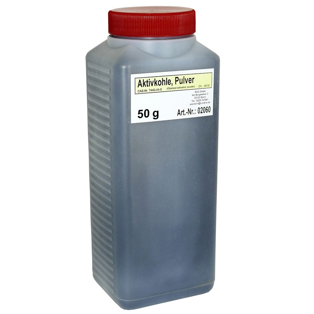 Aktivkohle Pulver rein, 50g