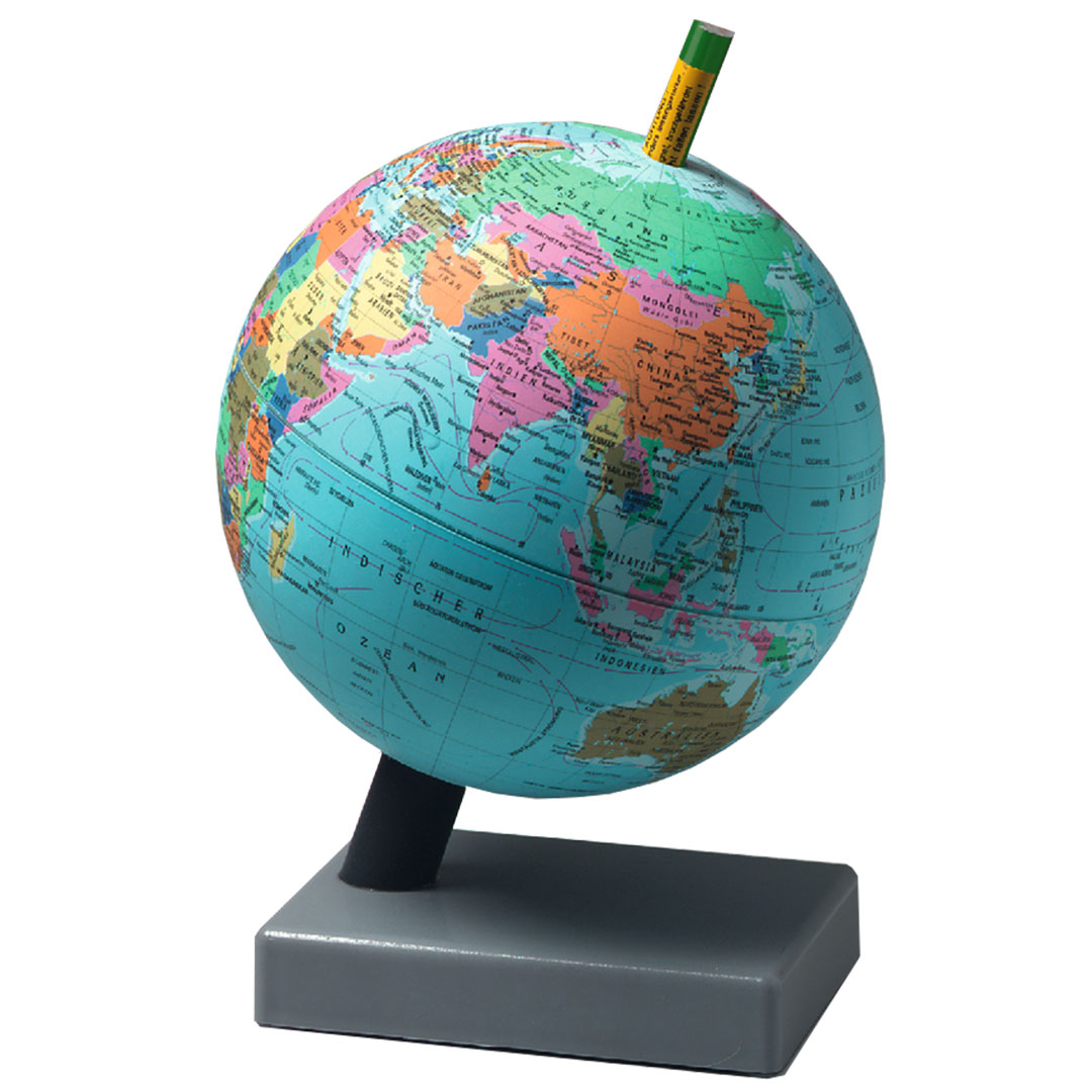 Globus Darst. des Erdmagnetfeldes