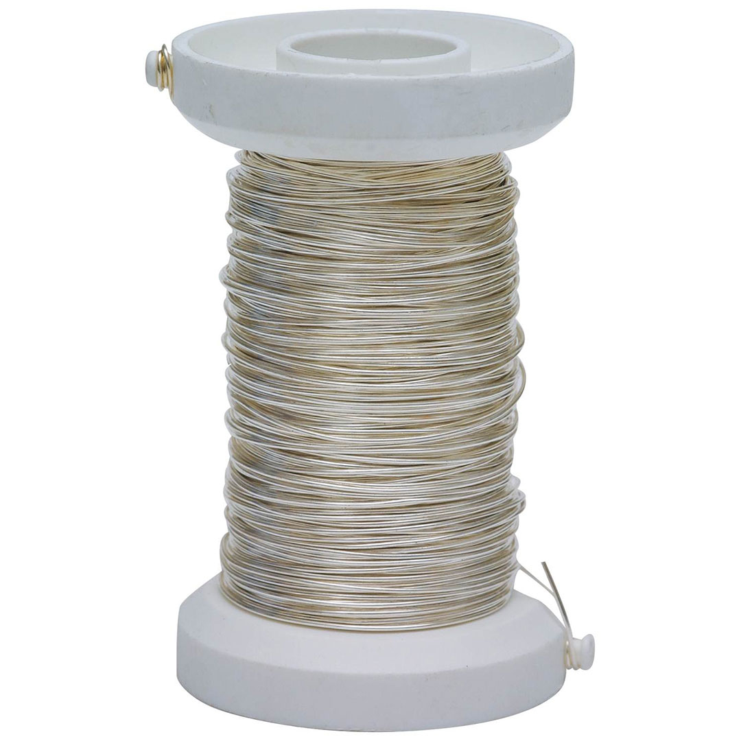 Kupferdraht versilbert 0,40 mm x 40m