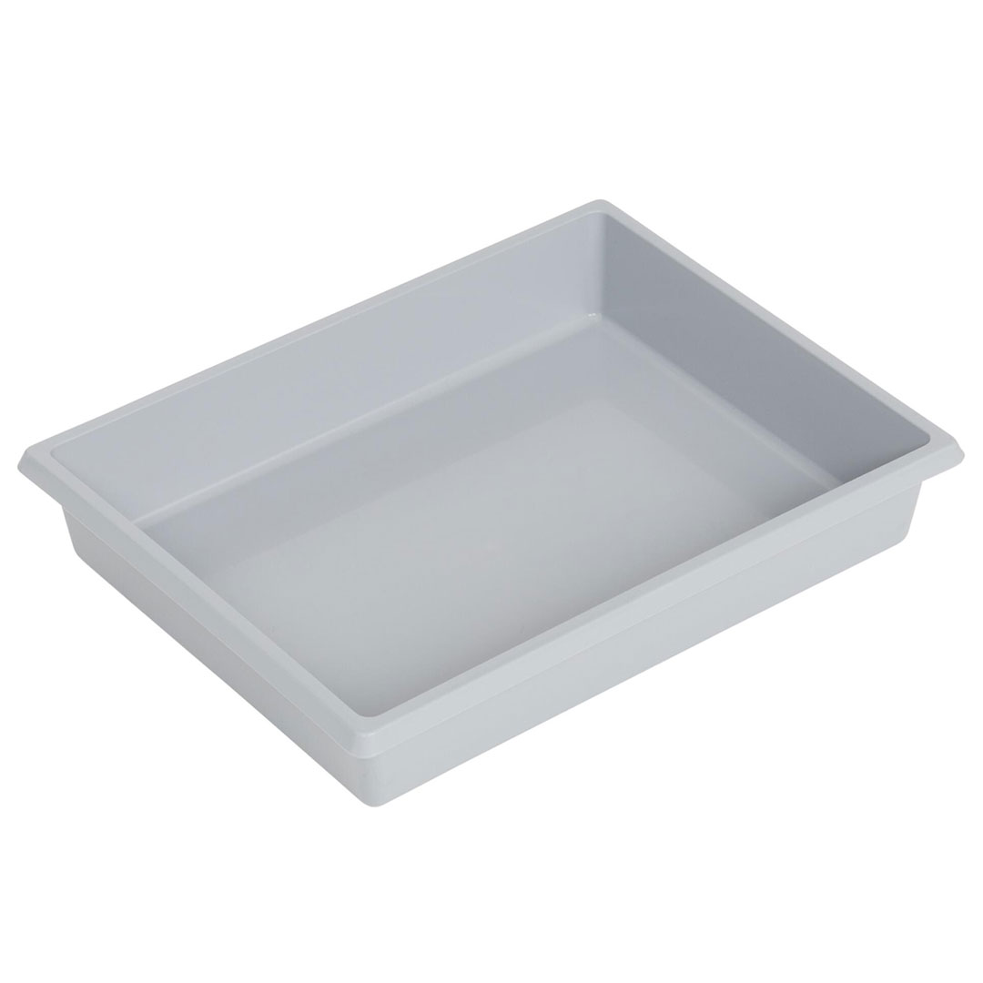 WEZ Kunststoffwanne 35,6x28,7x6 cm grau