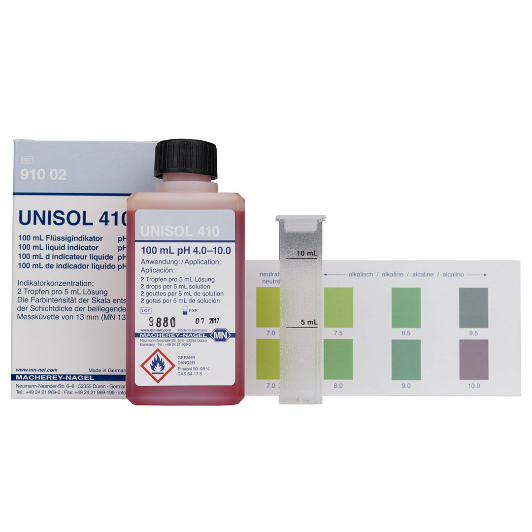 MACHEREY-NAGEL UNISOL 410, pH 4-10, 100ml