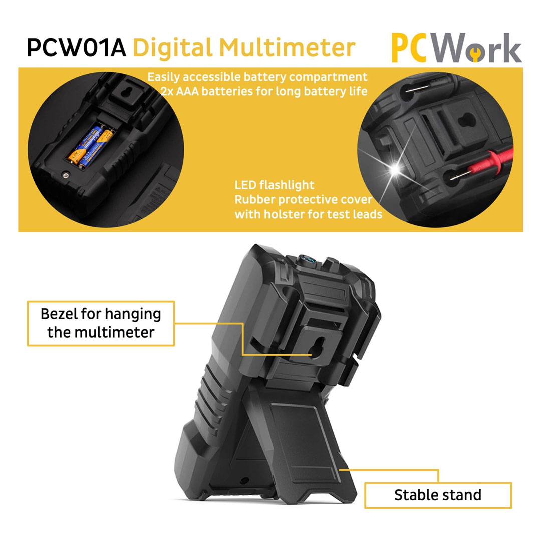 Multimeter digital, PCW01A