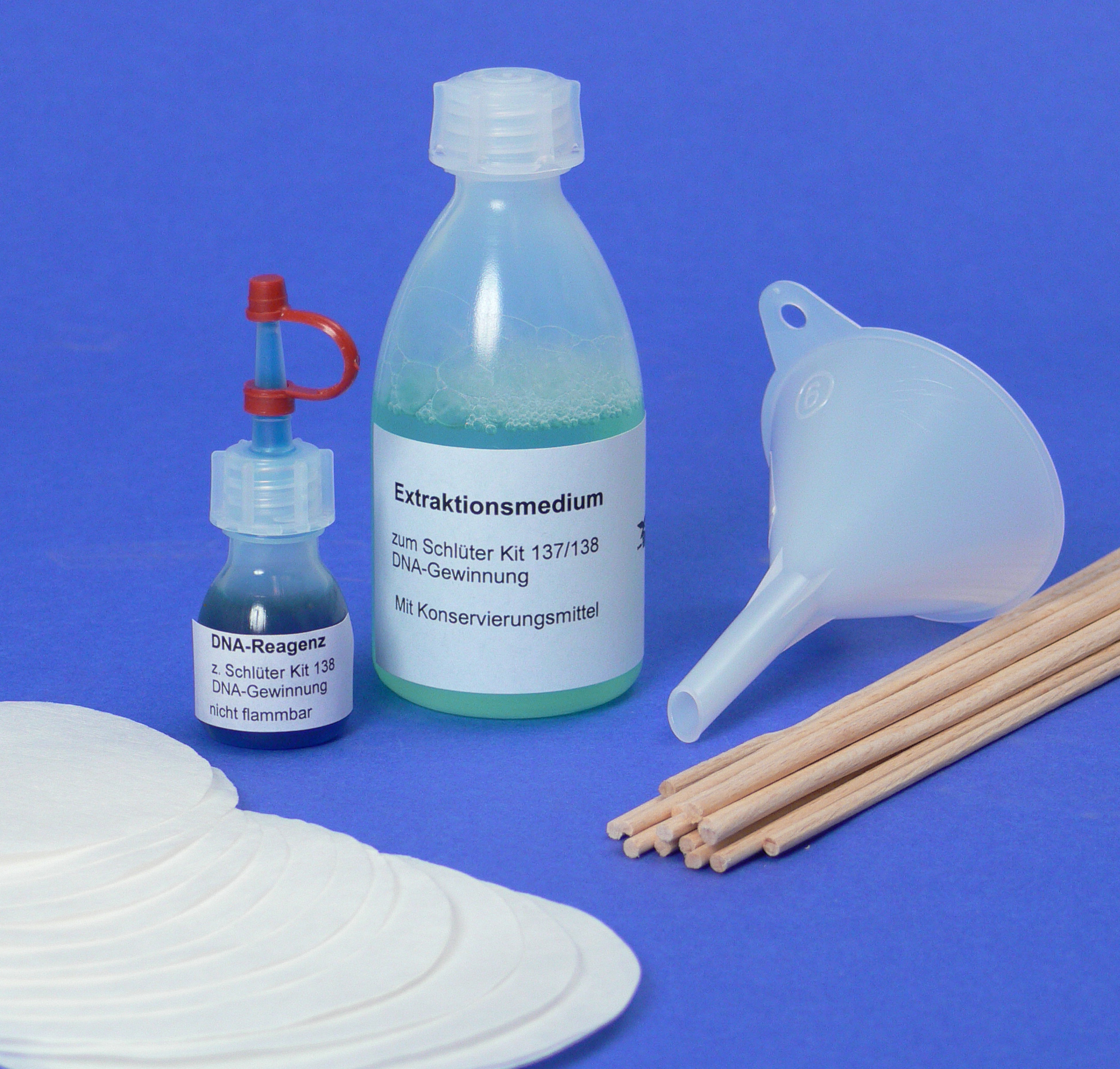 DNA-Gewinnung, Exp.-Kit mit Anleitung