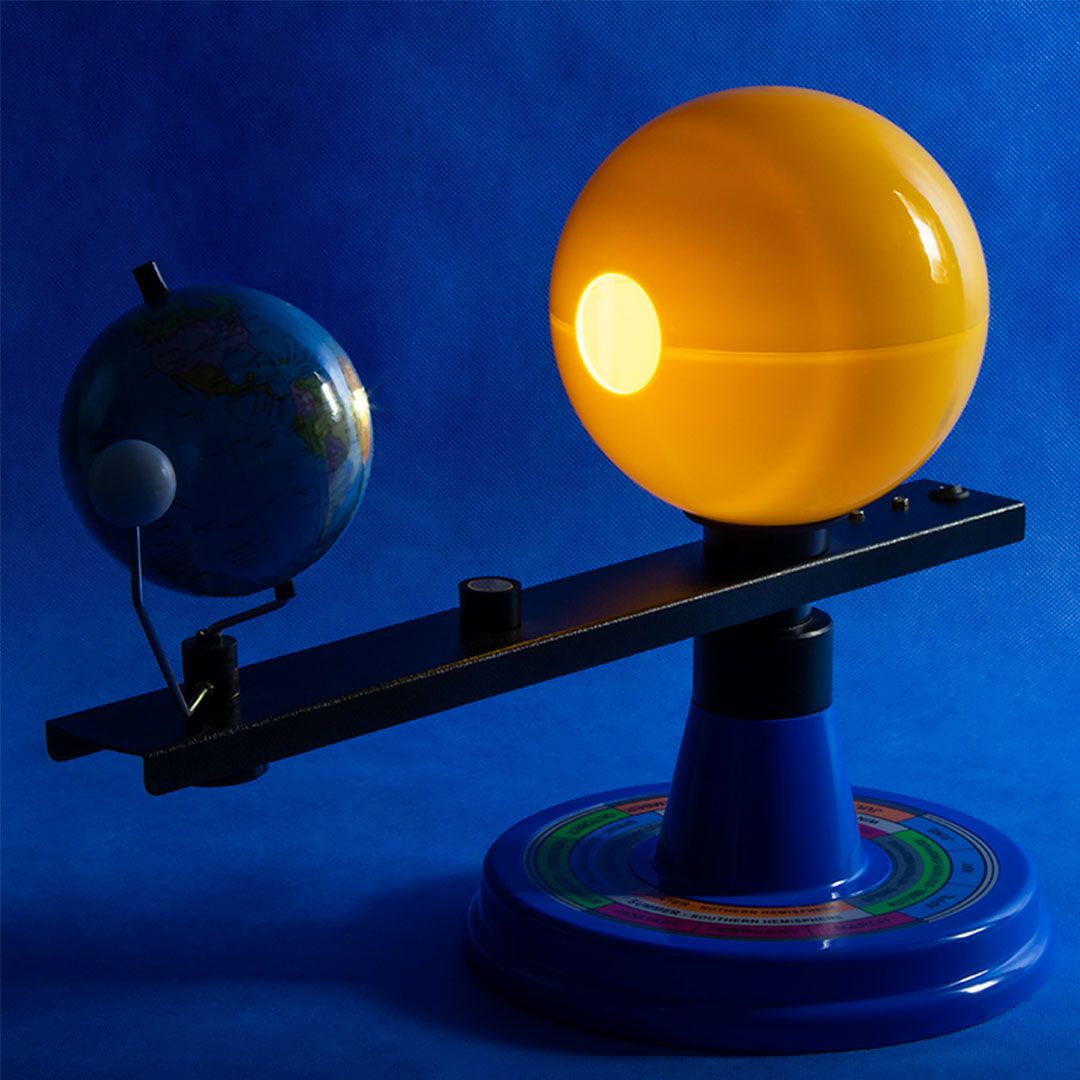 JANGAR Tellurium Orbiter Modell, Sonne, Mond und Erde in Bewegung