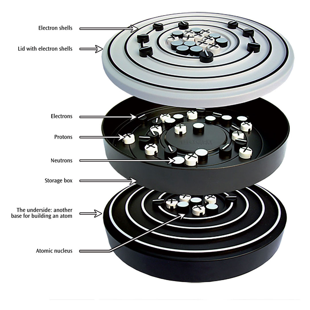 3B SCIENTIFIC Atome, Lernmodell, Klassensatz (W19901)